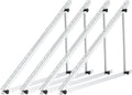 Balcony Power Plant Aluminum Mount for 100W-600W Solar Panels, 118 cm, 2 sets, Adjustable Tilt Angle from 0° to 90° solar panel mount PV flat roof PV module roof mounts solar modules
